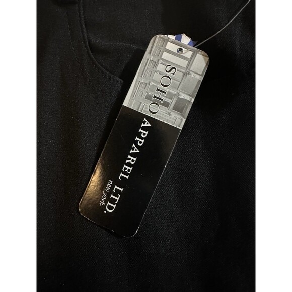 Soho Apparel Classic Workwear Essentials Black Stretch Dress Pants Women’s Sz 12 - Picture 6 of 8